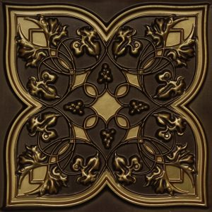 Grapevine Ceiling Tile - Glue-Up / Grid
