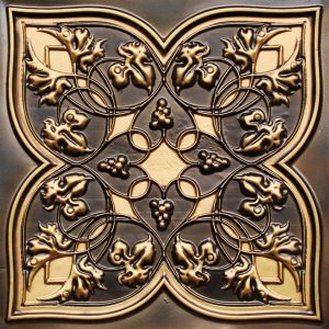 Grapevine 2x4 Ceiling Tile - Glue-Up / Grid